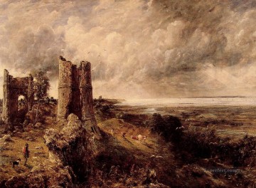  Castle Painting - Hadleigh Castle Romantic John Constable